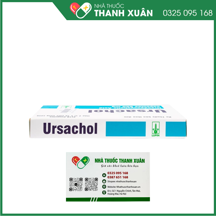 Ursachol 250mg trị xơ gan mật nguyên phát